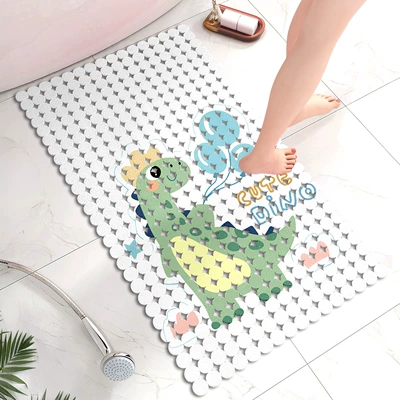 Avtomobil döşəmə paspasları: Hollow Kidsren, Pregnant Women and - dinosaur-holding-balloon-70x40cm-environmentally-friendly-odorless-shipped-on-the-same-day-simple-round-style