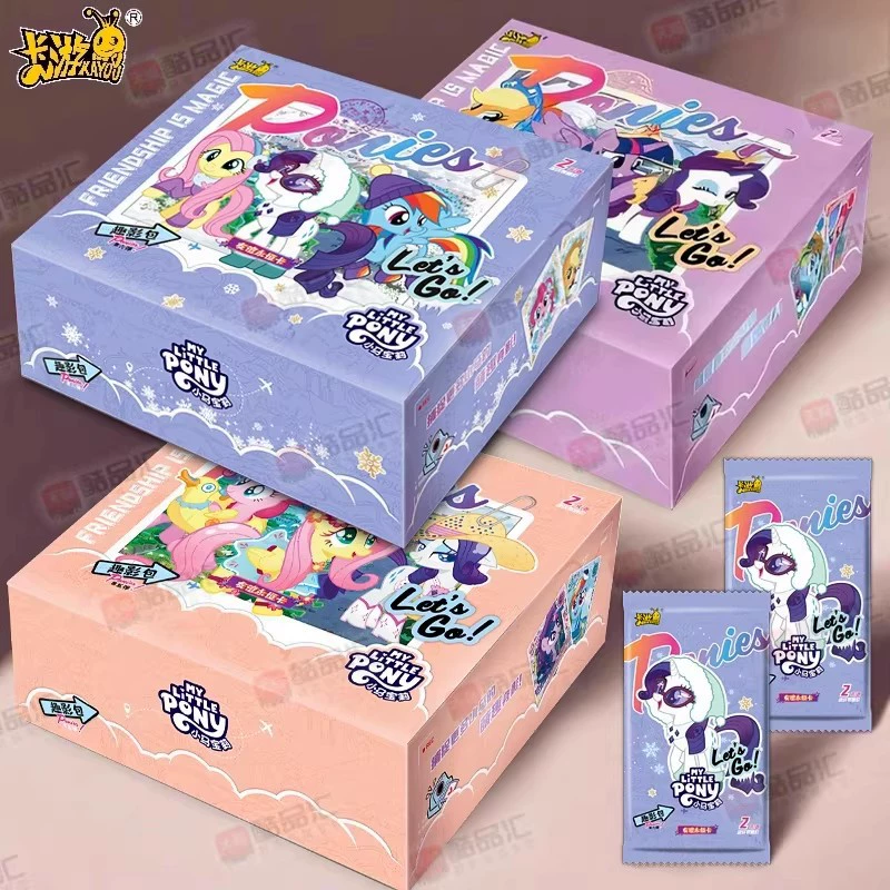 Коробка для торговых карточек (My Little Pony) полный набор и слепые наборы, варианты 30/20/18 шт.