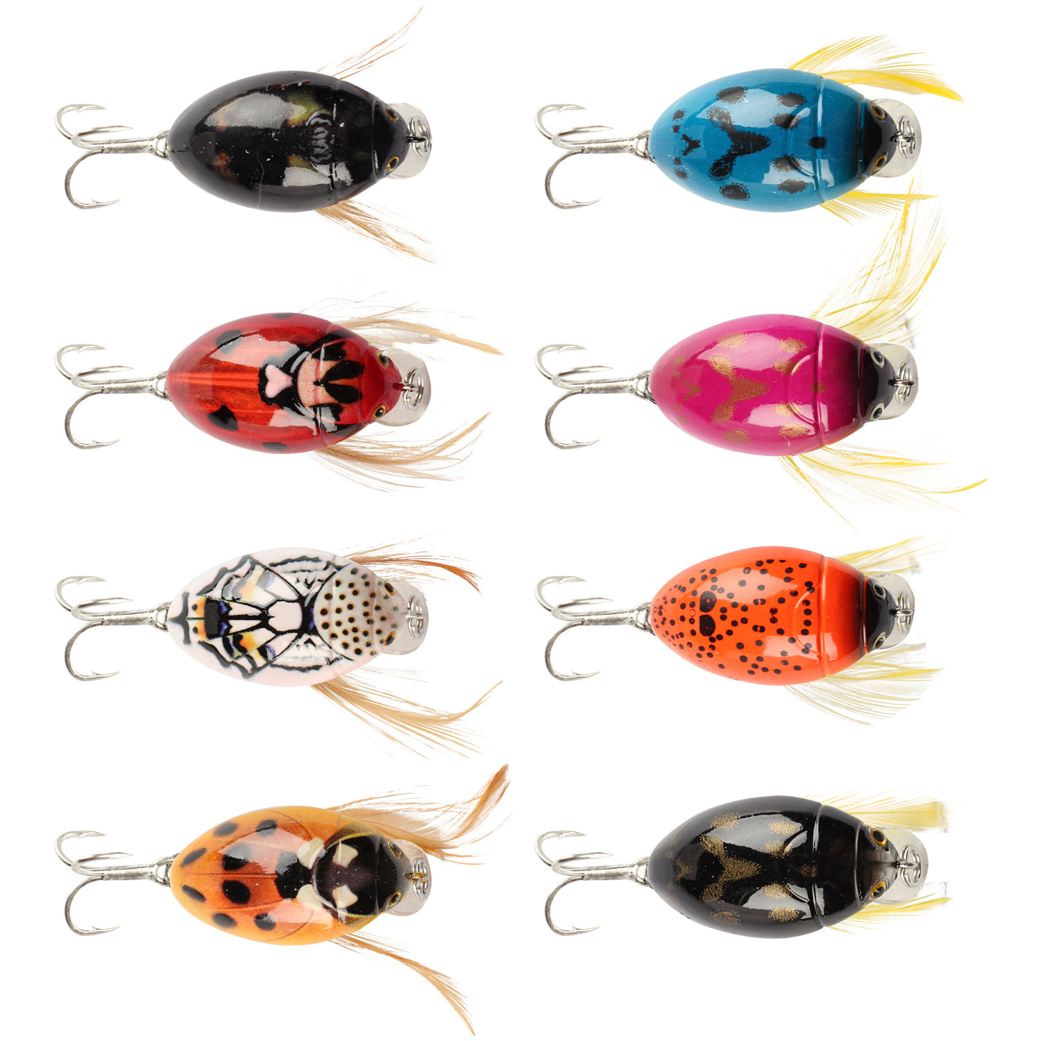 Bass Fishing Lure Topwater Bass Lures Swimbait Hard Bait Trout Perch Bass Lifelike Lures for Freshwater Saltwater Fishing Tackle Kits