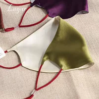 Oxygen Green ~ 100% шелковица, свежий цвет, двусторонняя шелковая маска, солнцезащитный крем, маска из ледяного шелка, новый стиль для женщин и мужчин летом.