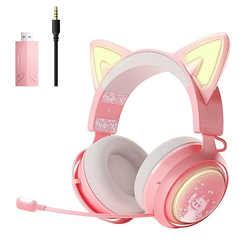 SOMIC GS510 3-режимные беспроводные игровые наушники с Bluetooth 2.4G и четким голосовым чатом