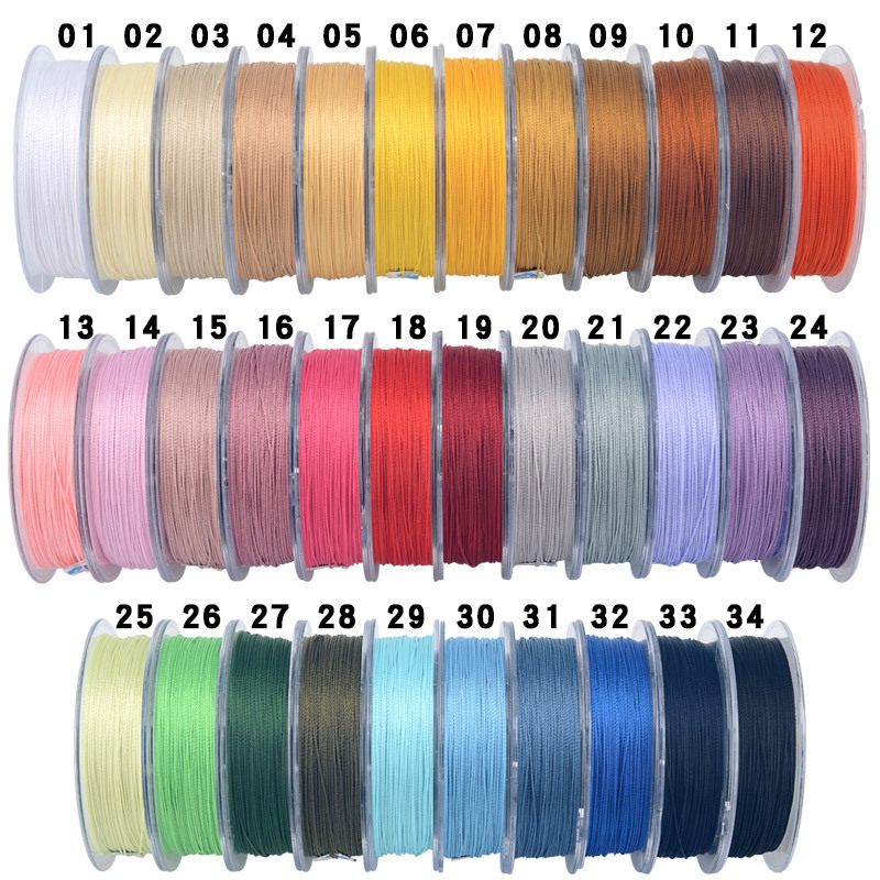 3 strands of 0.3mm strand ultra-thin braided rope hand braided rope three strands of nylon thin wire hand rope hand diy hand braided rope 3 strands of 0.3mm strand ultra-thin braided rope hand braided rope three strands of nylon thin wire hand rope hand diy hand braided rope
