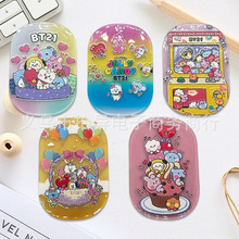 ҹ�����˫�渡��BT21��ƬƬdiy�ֹ���Ʒ��׹�ֻ�Կ��������
