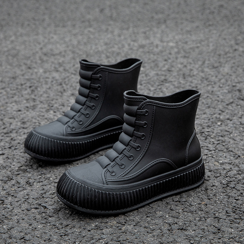 [a generation of hair] fashion women's rain boots waterproof non-slip rain boots new Korean version of water shoes short boots export