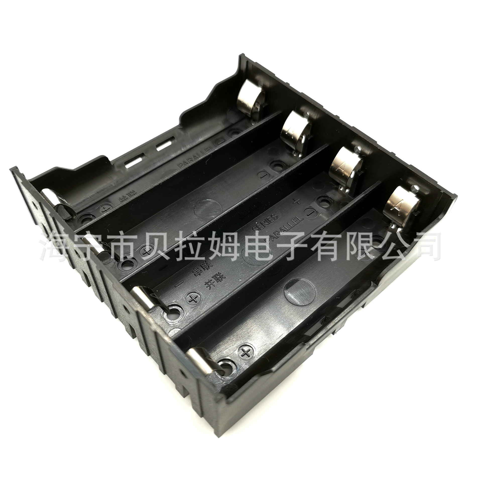 原厂高品质18650四节4节PCB插针电池盒