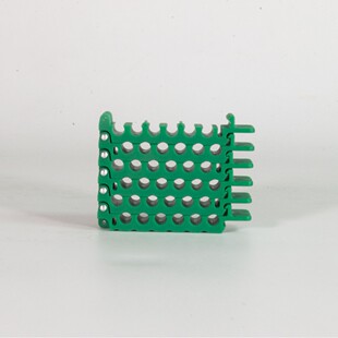 Green 6-Hole 6mm Staggered Cable Manager Cable Comb Bundle Cable Comb Network Cable Comb Cable Manager Cable Manager