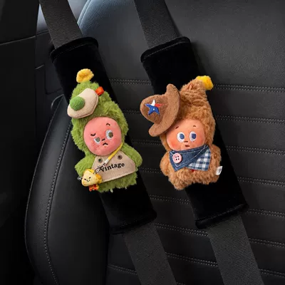 couples, suitable for all seasons, Seat belt shoulder pad - green-matcha-crisp-coffee-vanilla-crispshoulder-pads