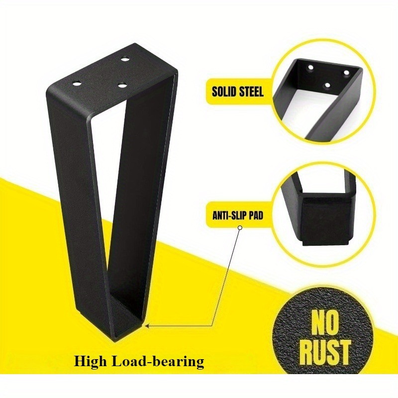 Soportes de Patas para Muebles de Metal Personalizable para Sofá, Mesa y Gabinete de TV