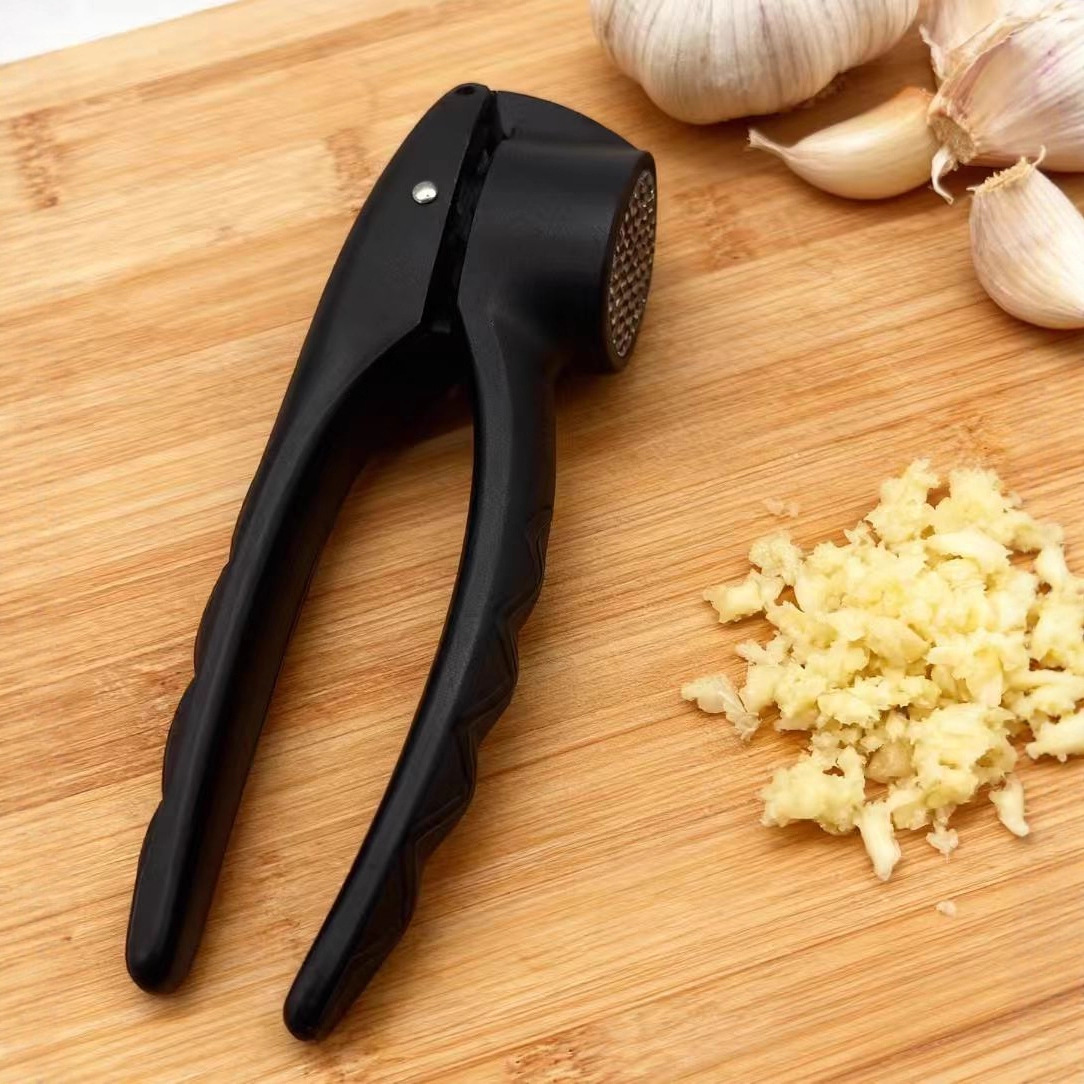 Garlic Press, Lightweight Manual Garlic Press, Garlic Stirrer, Garlic Squeezer, Zinc Alloy Garlic Pounding Tool, Kitchen Ginger and Garlic Crushing Garlic Masher