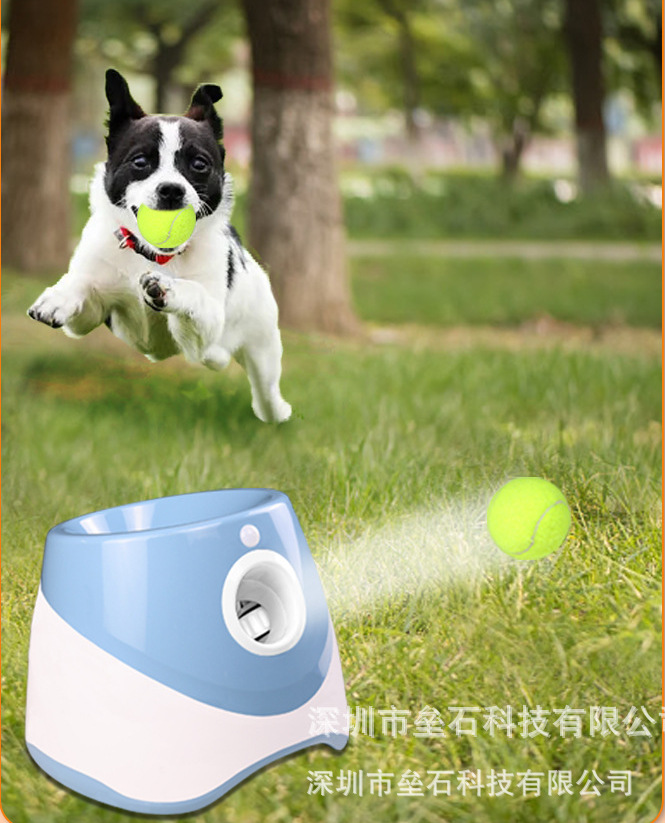 Máquina de lanzamiento de pelotas para mascotas tenis Especial 5CM Tenis de alta elasticidad perro juguete pelota de entrenamiento máquina de lanzamiento pelota de entrenamiento