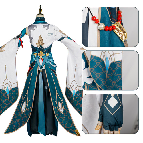 Beishui Trading Dan Hengyin Yuejun Cosplay Collapse Star Dome Railway Cos game costume suit complete set for men