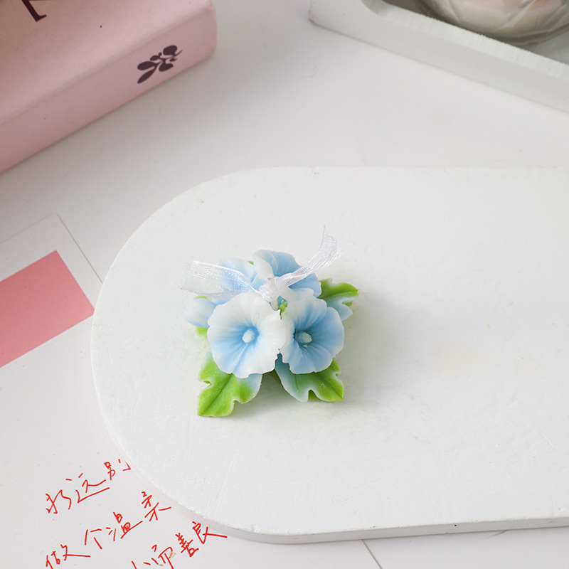 ins小雏菊花朵造型香薰蜡烛diy拍摄道具洋甘菊蜡烛情人节礼品|undefined