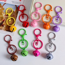 创意糖果色龙虾扣钥匙圈铃铛diy可爱毛绒包挂件物品饰品配件批发