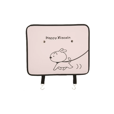 Cartoon Cute Car Anti-Kick – Chair back anti-kick pad - short-anti-kick-pad-white