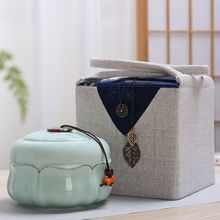 宠物高档骨灰罐大小号陶瓷去世土葬家放棺椁盒寿坛猫咪狗狗骨灰盒