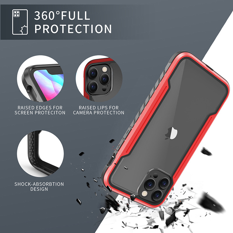 适用新款苹果11手机保护壳透明iphone12 pro max防摔壳手机保护套