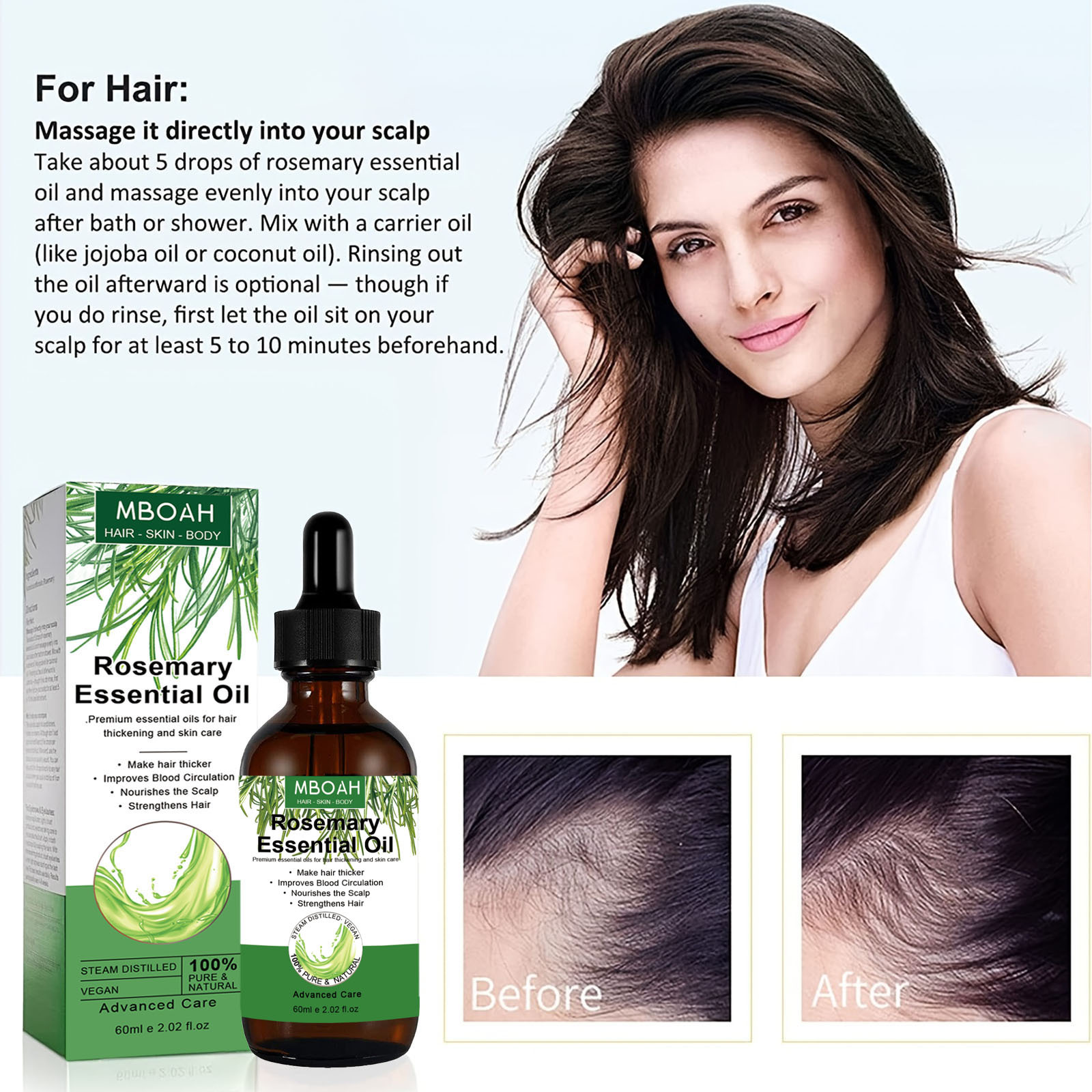 Rosemary Hair Oil Image 4