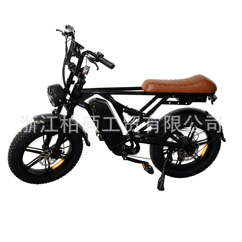Electric Bicycle 20 Inches 4.0 Cross-Border Fat Tire Wide Tire Snow Electric Vehicle Beach Electric Bicycle Electric Bicycle 20 Inches 4.0 Cross-Border Fat Tire Wide Tire Snow Electric Vehicle Beach Electric Bicycle