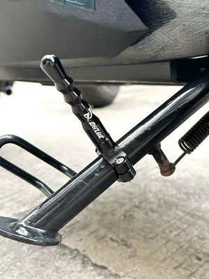 Motorcycle tail, electric vehicle modification side stand