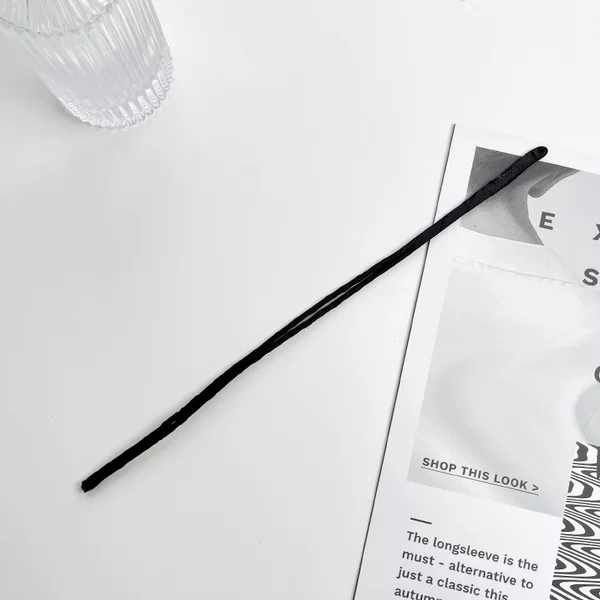Korean Minimalist Sponge Lazy Hair Twist Clip for Fixing Bun and Organizing Stray Hair, Bun Hair Accessory