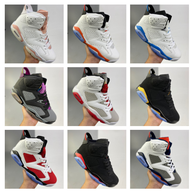 Putian shoes aj6 high-top basketball sho...