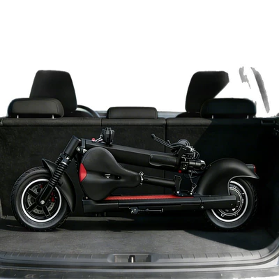 Qatlanan elektrik skuterlər: Foldable Two-Wheeled Scooter Portable