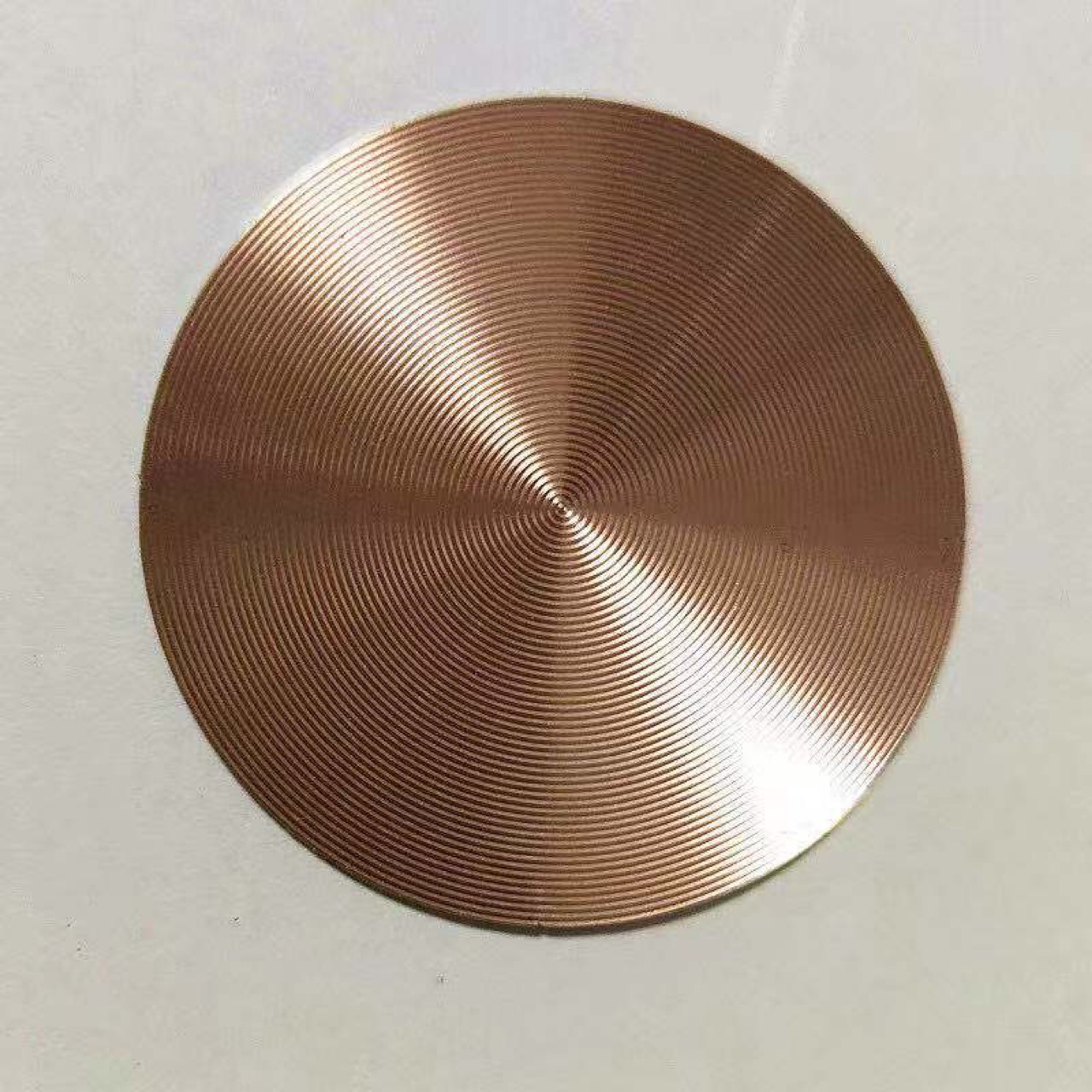 cd纹铝片标牌倒边高光氧化颜色纹路粗细可调制CD纹现模铭牌金属标