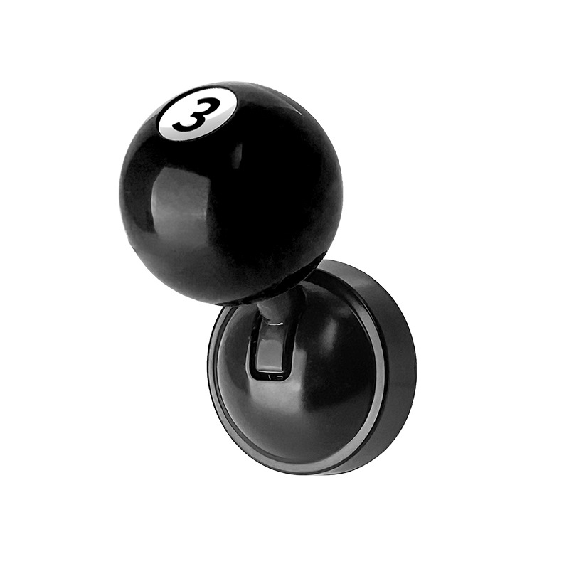 Car One-Touch Start Decorative Cover, Ball-Shaped Lever Car Decoration, Modified Ball-Handle Style One-Touch Button for Vehicle