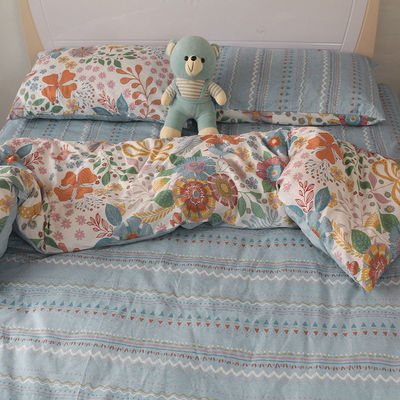 Quilt cover Four seasons Four piece suit Princess wind girl dormitory Three sheet Quilt cover The bed Supplies