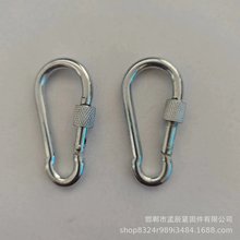 保险扣 镀锌安全钩 厂家批发保险扣 登山保险弹簧扣安全锁钩