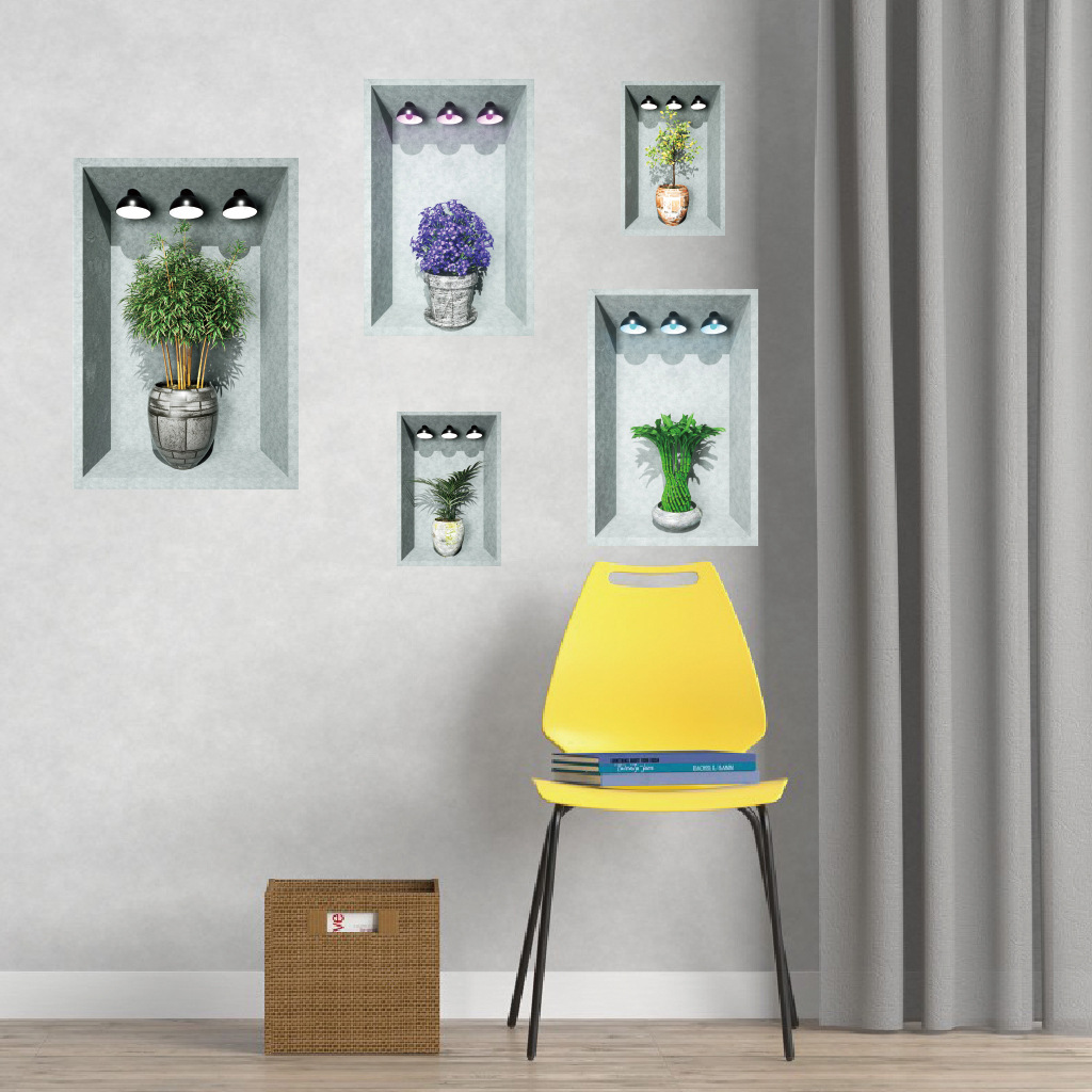 JS-N1129 创意3D立体假窗户