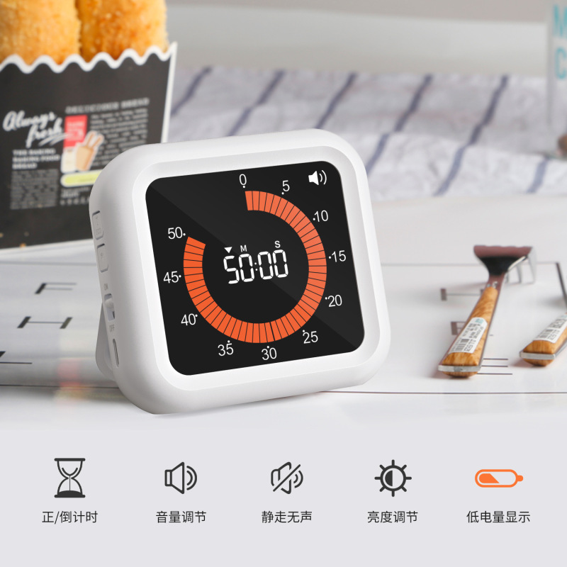 新品可视化计时器静音时间管理器自律闹钟学生学习专用定时器|undefined