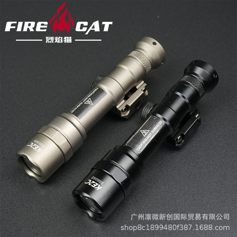 FIRECAT táctica M600B linterna mini iluminación LED iluminación al aire libre linterna cola de ratón larga iluminación
