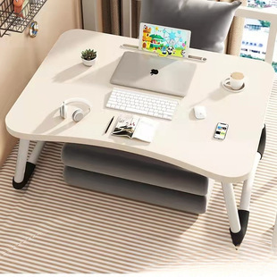 ♔ ♔ Computer Desk, Small Table on Bed, Lazy Desk, Bedroom Foldable Table, Student Study Table, Simple