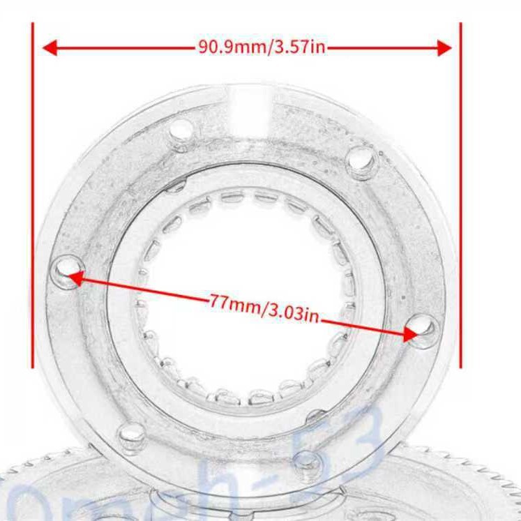 Beyond Clutch Oe28125-Kw3-006 for Car and Motorcycle Starting Plate Honda