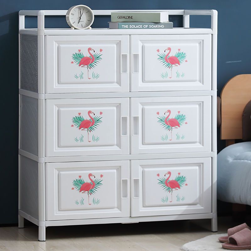 Cupboard Storage Rack Household Kitchen Table Storage Rack Simple Multi-Functional Assembly Tableware Cabinet Rental Room Cabinet