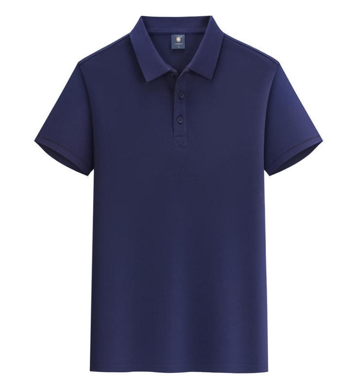 Poloシャツカスタム印刷刺繍ロゴ半袖長パイル綿襟作業服活動poloシャツ対外貿易tシャツ|undefined