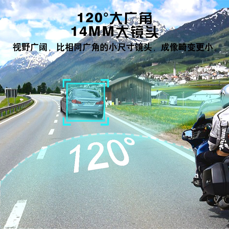 Maxto Motorcycle Helmet Bluetooth Headset M3S Hd 2K Video Recording 6-Person Simultaneous Intercom Driving Recorder