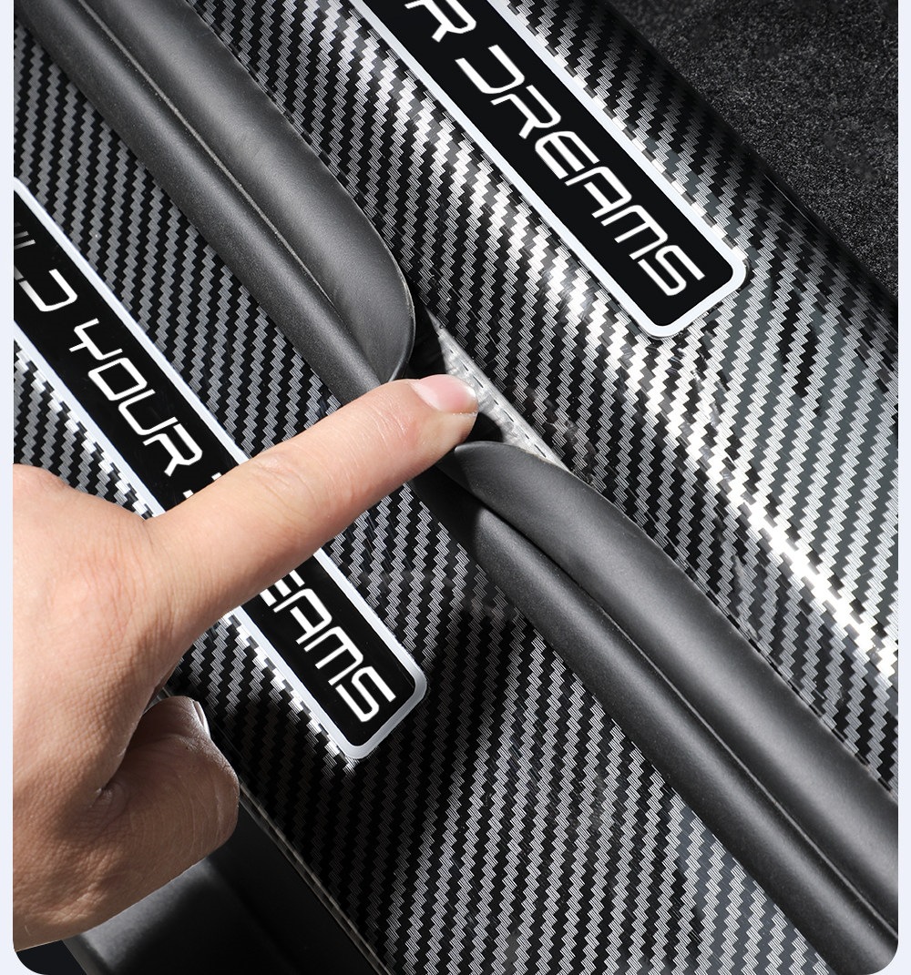 Suitable for BYD Yuan UP/PLUS/PRO: door sill protectors, welcome mats, and trunk sill protectors – protective and decorative accessories