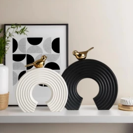 陶瓷工艺品;树脂工艺品;电视柜摆件