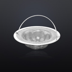 Haodex Flower Pattern Basket Kitchen Sink Filter Washing Pool Drain Basket Filter Mesh Pool