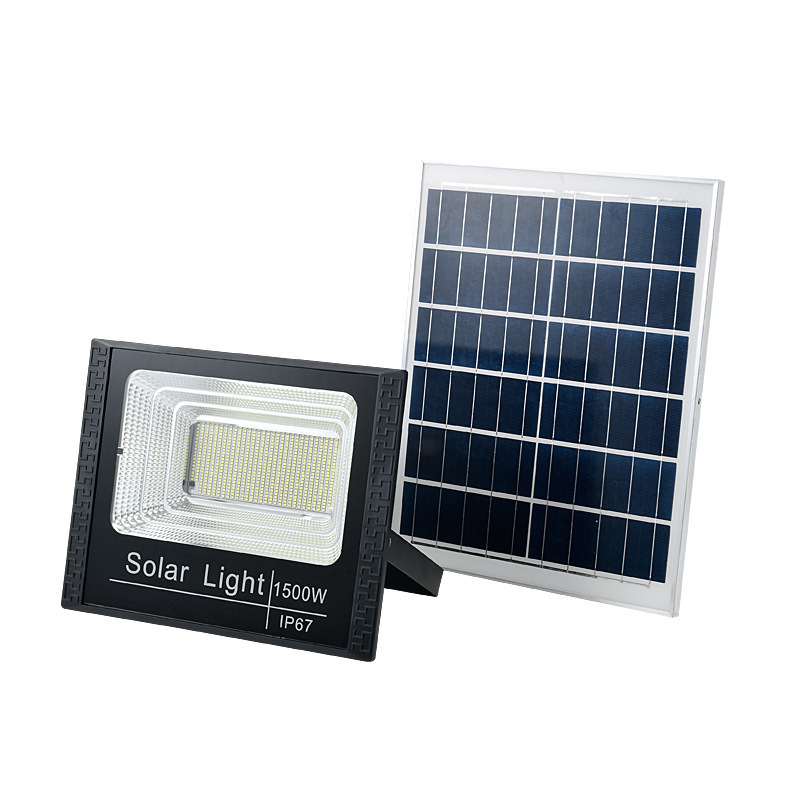 Iluminación solar, lámpara de jardín para el hogar, luz de inundación para exteriores, luz de calle de puerta rural súper brillante, luz LED brillante