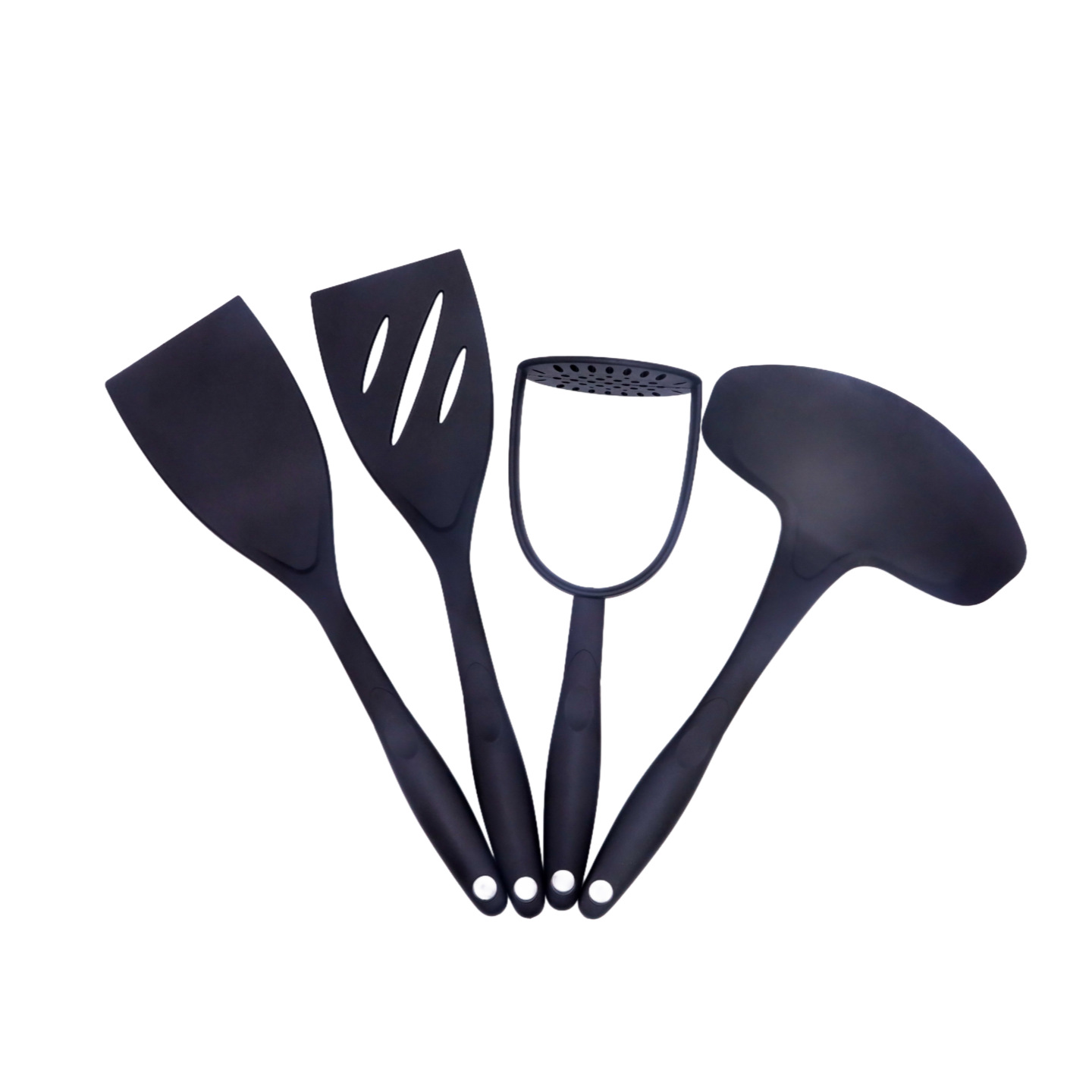 9 piezas de cocina especial de nylon antiadherente conjunto transfronterizo al por mayor resistente a altas temperaturas verduras fritas, cocina de pescado, pala y cuchara