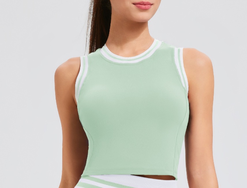 Nuevo conjunto deportivo Caijue para mujer, camiseta polo de manga corta para verano, falda para correr, fitness y tenis.