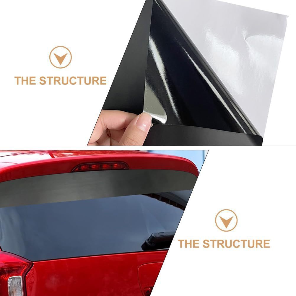 Amazon auto parabrisas banner decal para automóviles visores vinilo pegatinas mat negro