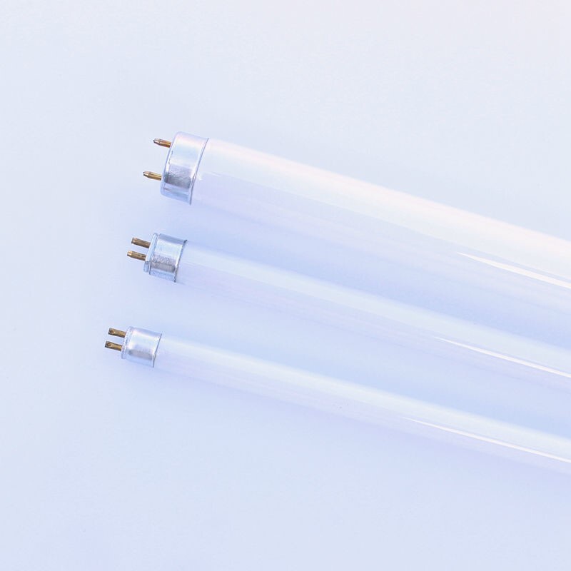 Practical T4 Lamp, Mirror Headlight Fluorescent Lamp, Long Household Old-Fashioned Bathroom Heater Three-Color T5 Thin Lamp 28W