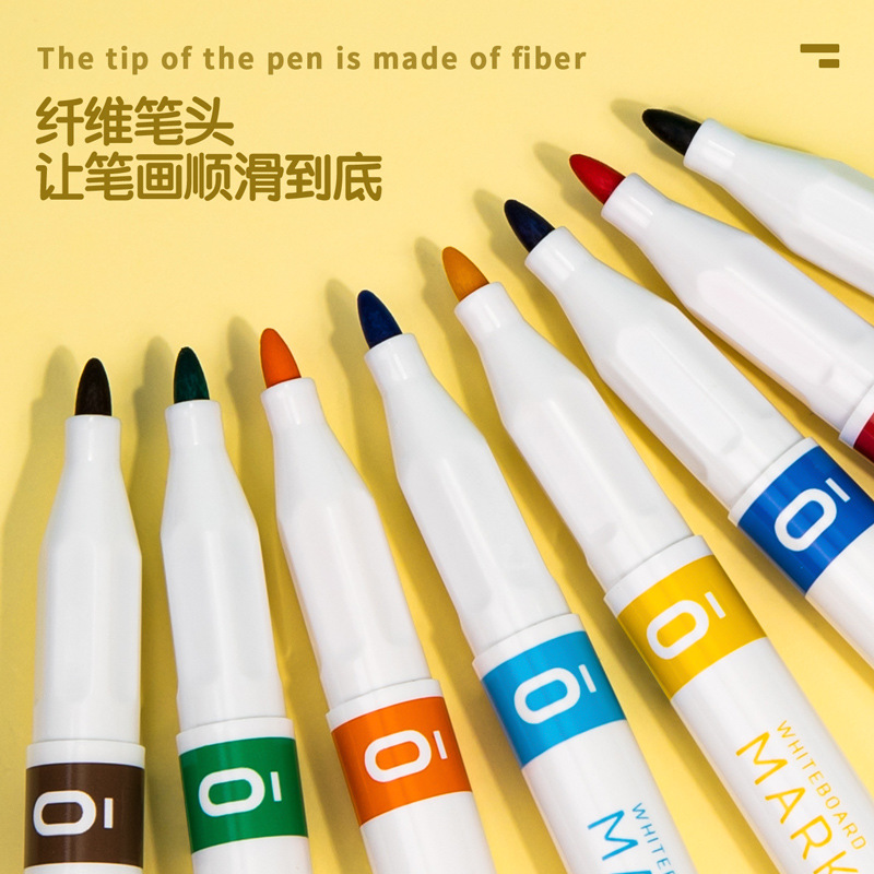 Lápiz de pizarra de color para niños fácil de borrar para pizarra de tinta de gran capacidad S531