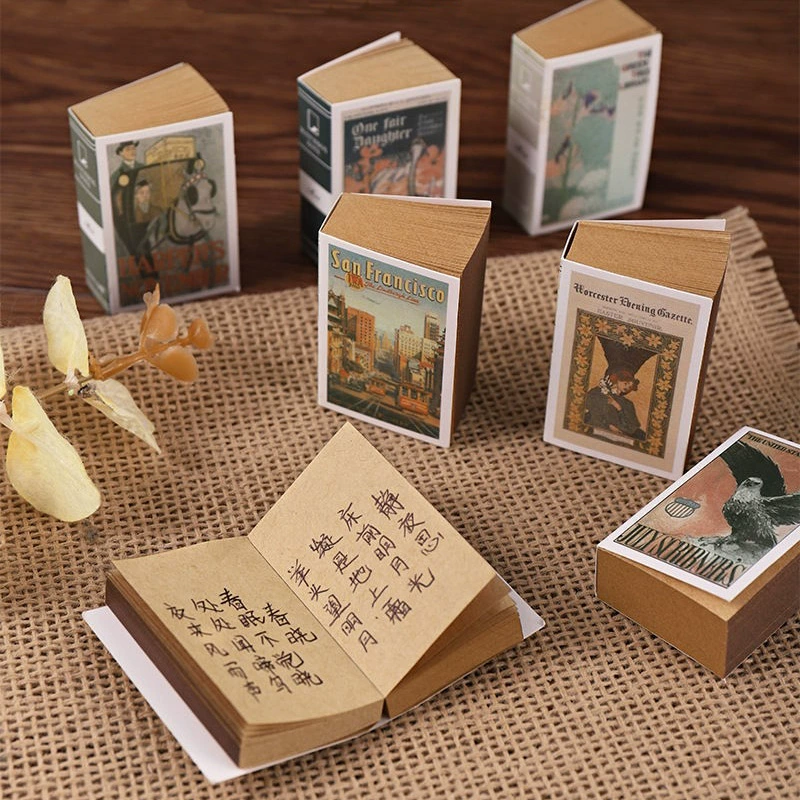 Блокнот-розыск Matchbox-стиля в формате кармана, крафт-бумага, размер 35×56×15 мм, 120 листов, портативный мини