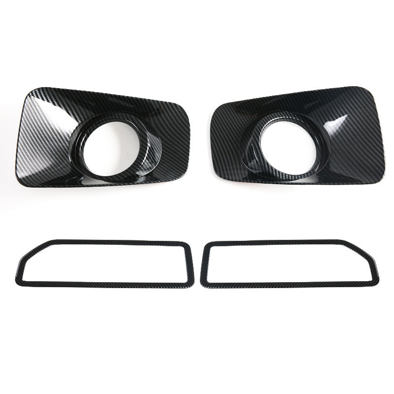 Suitable for 19-25 Suzuki Jimny Jimny Front and Rear Fog Lamp Decorative Frame Fog Lamp Cover Exterior Modification Accessories