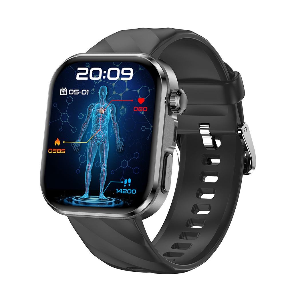 MT158 reloj inteligente ECG monitoreo micro examen físico HRV información telefónica deportiva comercio exterior transfronterizo reloj de hombre image 3